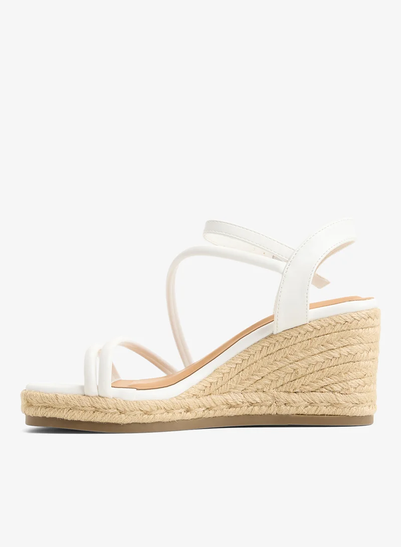 CALL IT SPRING Alanah Ankle Strap Wedge Heel Sandals